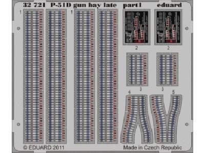 P-51D gun bay late 1/32 - Tamiya - image 1