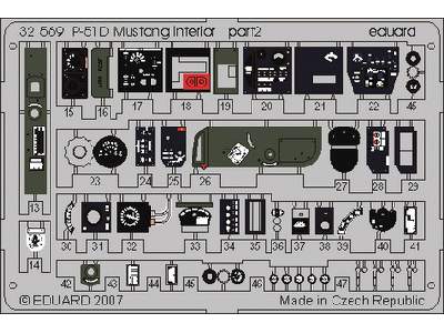 P-51D interior 1/32 - Dragon - image 3