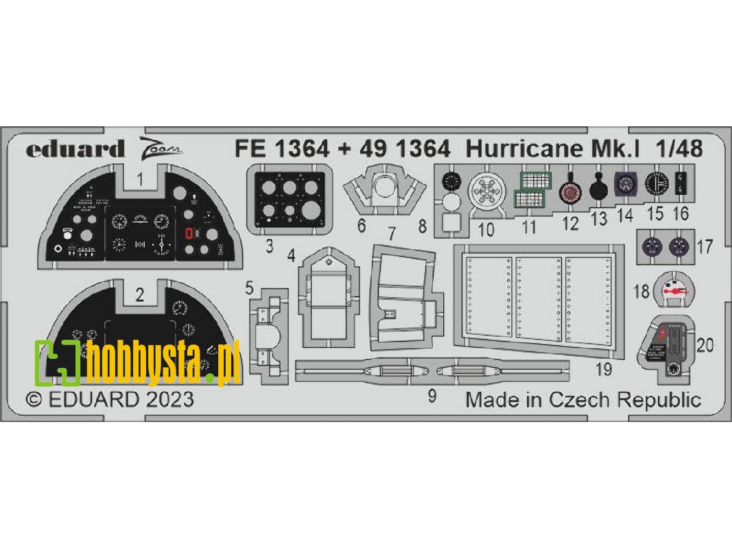 Hurricane Mk. I 1/48 - HOBBY BOSS - image 1