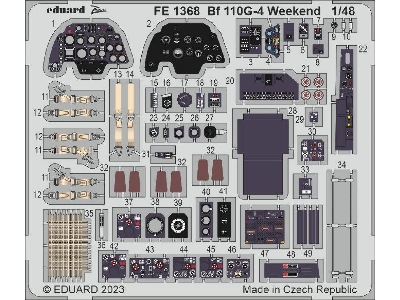 Bf 110G-4 Weekend 1/48 - EDUARD - image 1