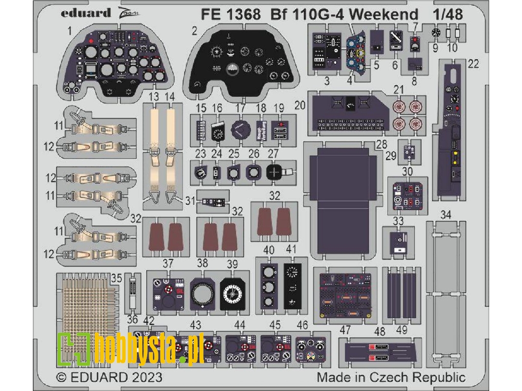 Bf 110G-4 Weekend 1/48 - EDUARD - image 1