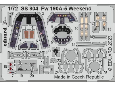 Fw 190A-5 Weekend 1/72 - EDUARD - image 1