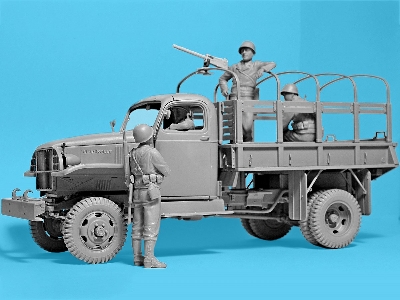 WWII Us Military Patrol - image 3