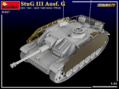 Stug Iii Ausf. G  Dec 1944 &#8211; Mar 1945 Miag  Prod. Interior Kit - image 1