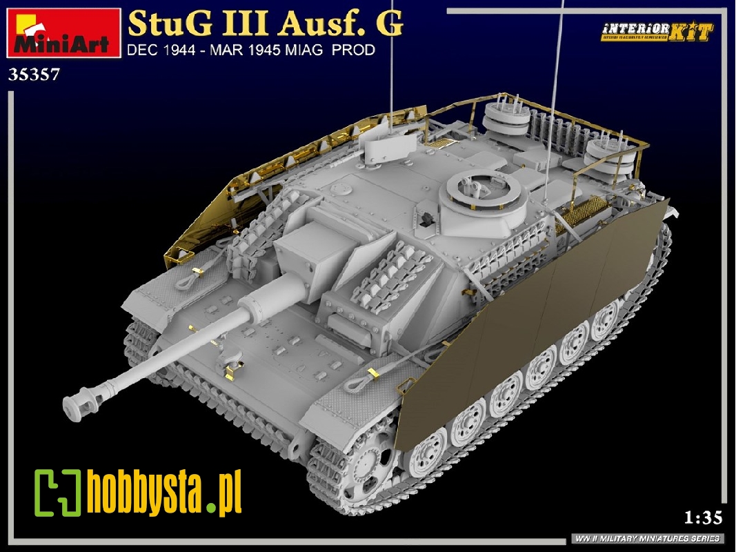 Stug Iii Ausf. G  Dec 1944 &#8211; Mar 1945 Miag  Prod. Interior Kit - image 1