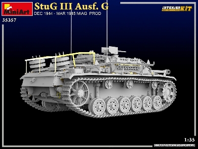 Stug Iii Ausf. G  Dec 1944 &#8211; Mar 1945 Miag  Prod. Interior Kit - image 9
