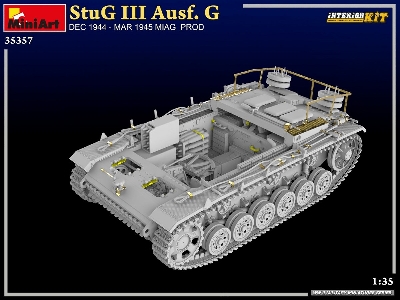 Stug Iii Ausf. G  Dec 1944 &#8211; Mar 1945 Miag  Prod. Interior Kit - image 14