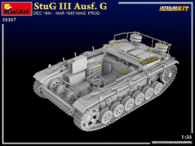 Stug Iii Ausf. G  Dec 1944 &#8211; Mar 1945 Miag  Prod. Interior Kit - image 15
