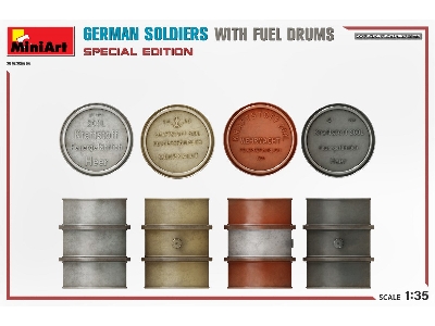 German Soldiers With Fuel Drums. Special Edition - image 6