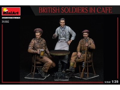 British Soldiers In Cafe - image 5