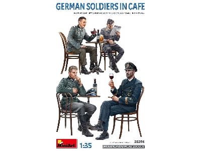 German Soldiers In Cafe - image 1