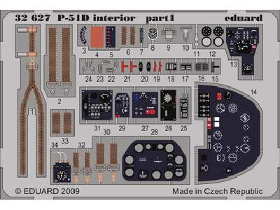 P-51D interior S. A. 1/32 - Trumpeter - image 1