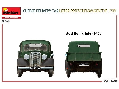 Cheese Delivery Car Liefer Pritschenwagen Typ 170v - image 16