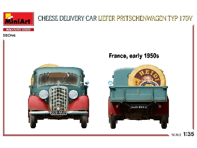 Cheese Delivery Car Liefer Pritschenwagen Typ 170v - image 18