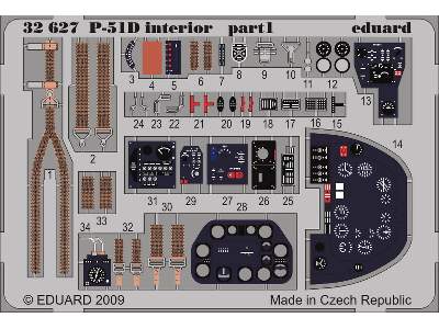 P-51D interior S. A. 1/32 - Trumpeter - image 2