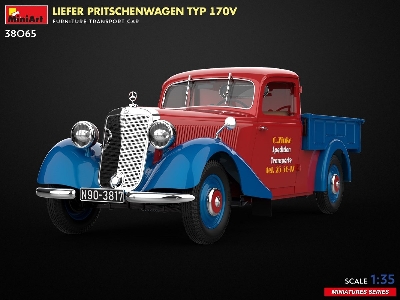 Liefer Pritschenwagen Typ 170v. Furniture Transport Car - image 1