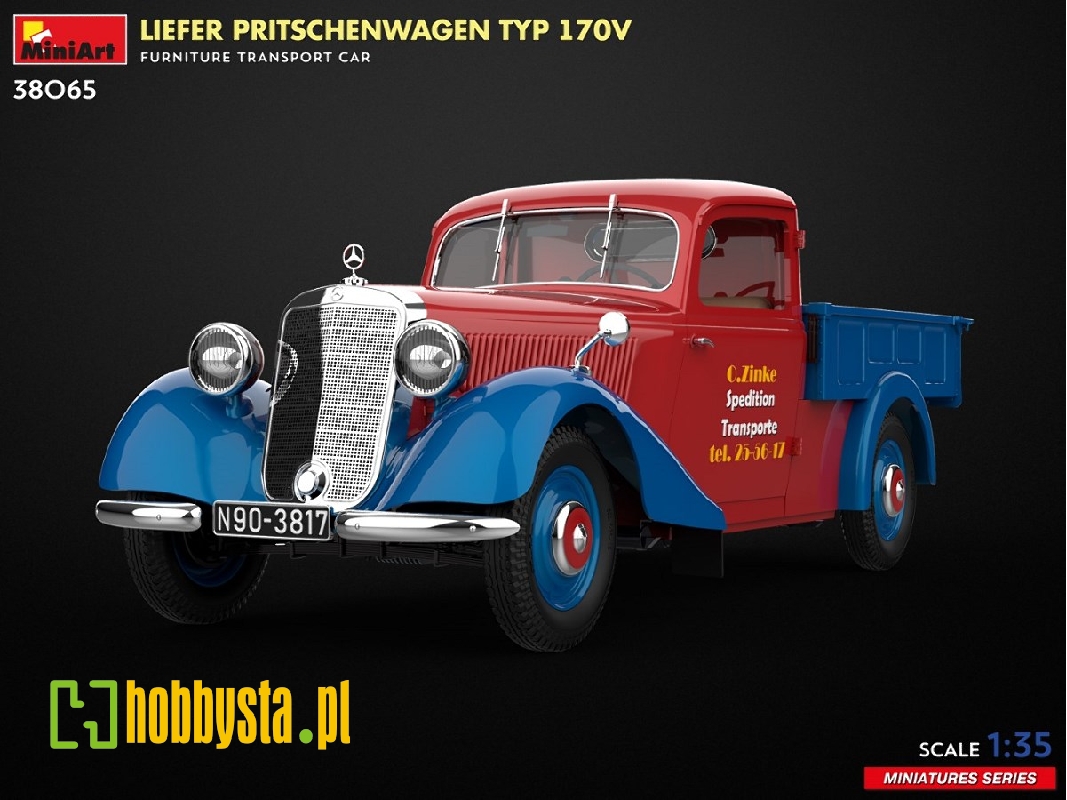 Liefer Pritschenwagen Typ 170v. Furniture Transport Car - image 1