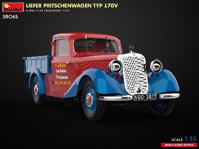 Liefer Pritschenwagen Typ 170v. Furniture Transport Car - image 2