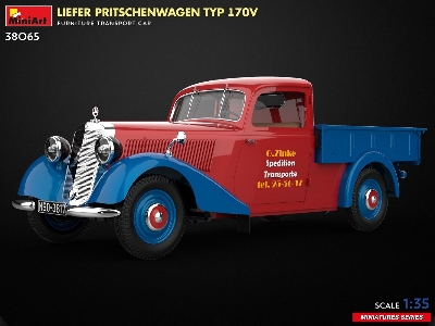 Liefer Pritschenwagen Typ 170v. Furniture Transport Car - image 3