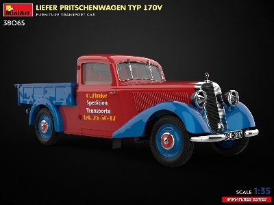 Liefer Pritschenwagen Typ 170v. Furniture Transport Car - image 4