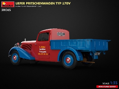 Liefer Pritschenwagen Typ 170v. Furniture Transport Car - image 5