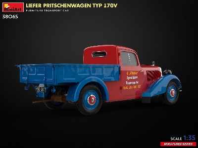 Liefer Pritschenwagen Typ 170v. Furniture Transport Car - image 6