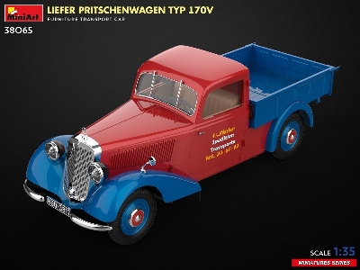 Liefer Pritschenwagen Typ 170v. Furniture Transport Car - image 7