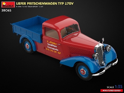 Liefer Pritschenwagen Typ 170v. Furniture Transport Car - image 8