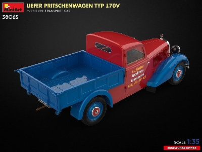 Liefer Pritschenwagen Typ 170v. Furniture Transport Car - image 9
