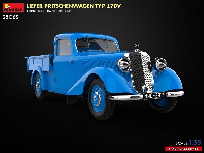 Liefer Pritschenwagen Typ 170v. Furniture Transport Car - image 11