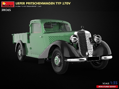 Liefer Pritschenwagen Typ 170v. Furniture Transport Car - image 14