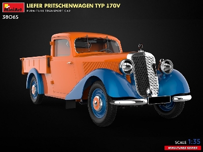Liefer Pritschenwagen Typ 170v. Furniture Transport Car - image 16