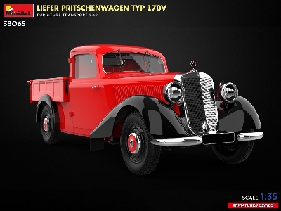 Liefer Pritschenwagen Typ 170v. Furniture Transport Car - image 17