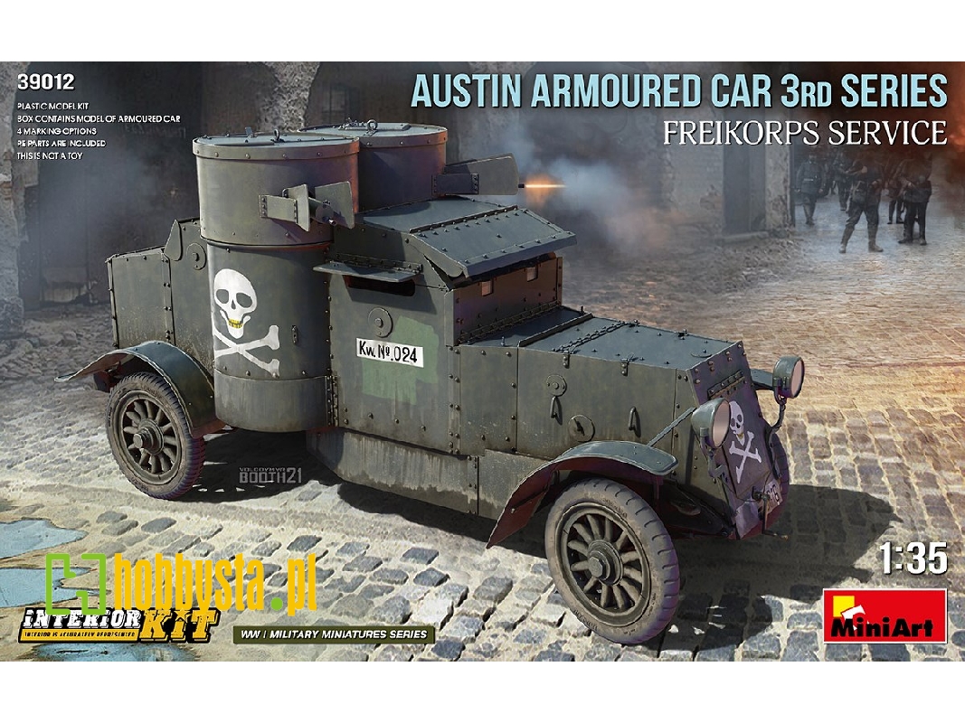 Austin Armoured Car 3rd Series: Freikorps Service. Interior Kit - image 1