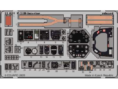 P-51D interior S. A. 1/32 - Dragon - image 1