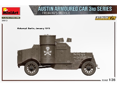 Austin Armoured Car 3rd Series: Freikorps Service. Interior Kit - image 18