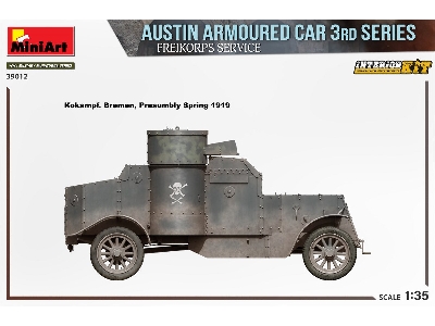 Austin Armoured Car 3rd Series: Freikorps Service. Interior Kit - image 20