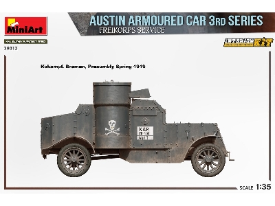 Austin Armoured Car 3rd Series: Freikorps Service. Interior Kit - image 22