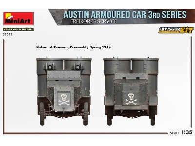 Austin Armoured Car 3rd Series: Freikorps Service. Interior Kit - image 23