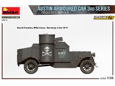Austin Armoured Car 3rd Series: Freikorps Service. Interior Kit - image 24