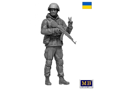 Russian-ukrainian War Series, Kit &#8470;1. Ukrainian Soldier, Defence Of Kyiv, March 2022 - image 5