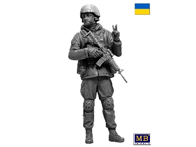 Russian-ukrainian War Series, Kit &#8470;1. Ukrainian Soldier, Defence Of Kyiv, March 2022 - image 6