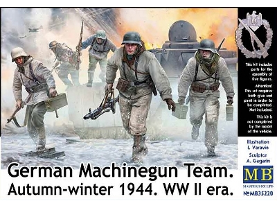 German Machinegun Team. Autumn - Winter 1944 - image 1