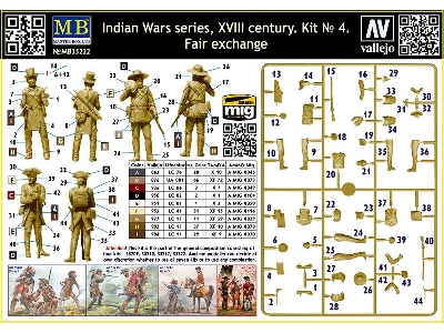 Indian Wars Series Kit No.4, Xviii Century - Fair Exchange - image 3