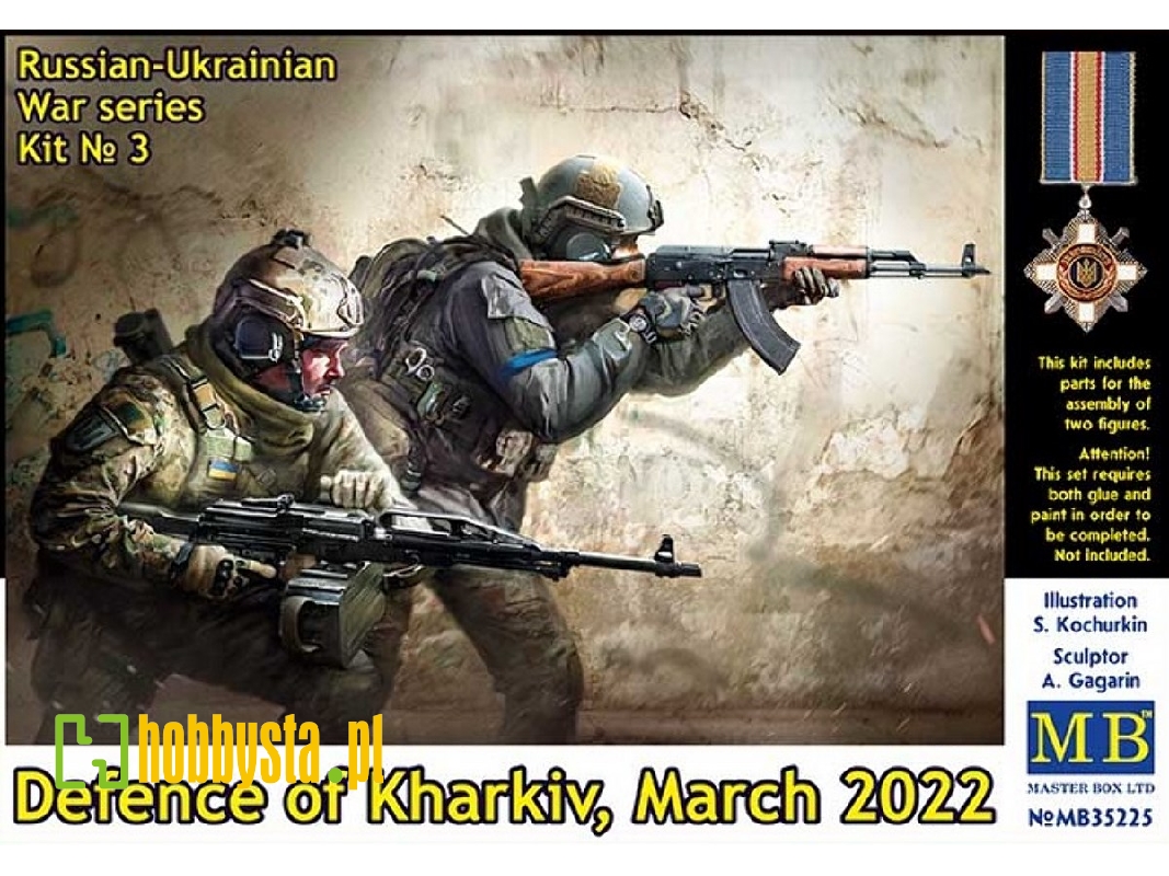 Russian-ukrainian War Series, Kit &#8470; 3. Defence Of Kharkiv, March 2022 - image 1