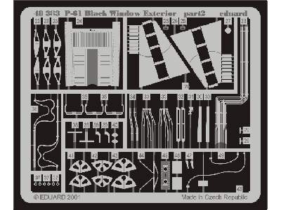 P-61 exterior 1/48 - Monogram - image 3