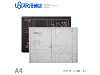 Cutting Mat (Size A4) (White On The Front, Black On The Back.) - image 1