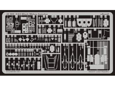 P-61 interior 1/48 - Monogram - image 1