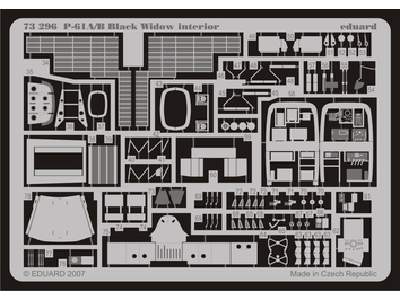 P-61A/ B interior S. A. 1/72 - Dragon - image 1