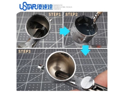 The Paint Cup Of Airbrush Cleaning Brush - image 3